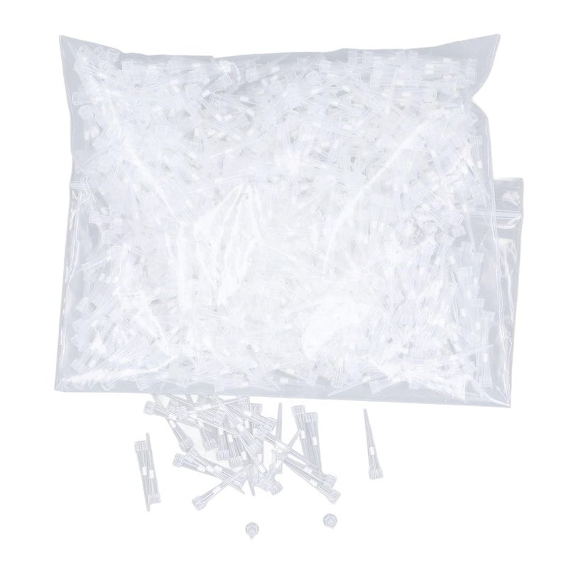 Pipette Tip with Filter, Universal Liquid Pipettor Tip, High Transparency PP Plastic Pipette Filter Tip for Laboratory Use, Excellent Airtightness and Compatibility with, (1000PCS 4.6cm Lengthen - Image 1