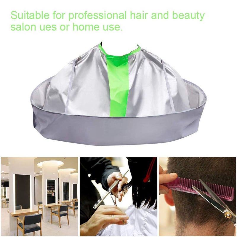 SZHSTC Professional Hair Cutting Cape Salon Barber Cape Waterproof Haircut Umbrella Catcher Hairdresser Gown Apron Men Women Hairdressing Supplies - Image 5
