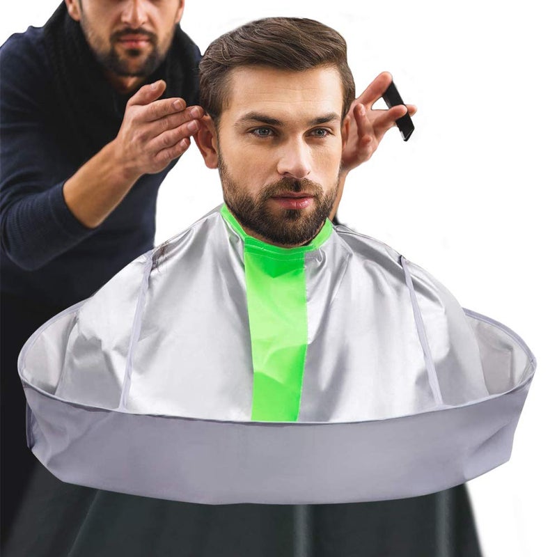 SZHSTC Professional Hair Cutting Cape Salon Barber Cape Waterproof Haircut Umbrella Catcher Hairdresser Gown Apron Men Women Hairdressing Supplies - Image 1