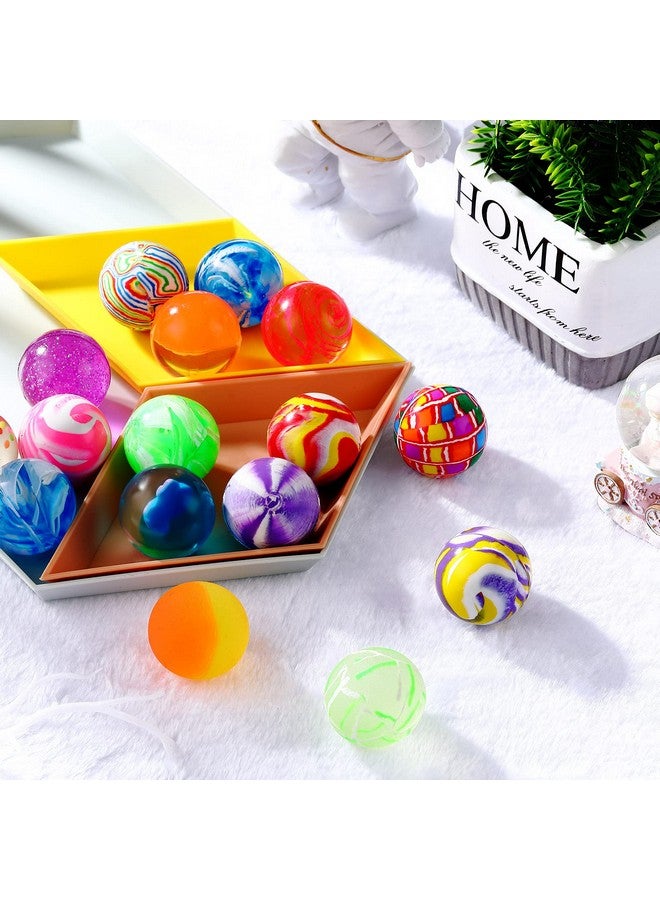 Sumind Sumind 50 Pieces Bouncy Balls 38mm Rubber Balls Bulk Bouncy Balls for Kids Mixed Color Bouncing Balls Birthday Party Favors Bag Fillers  - Image 4