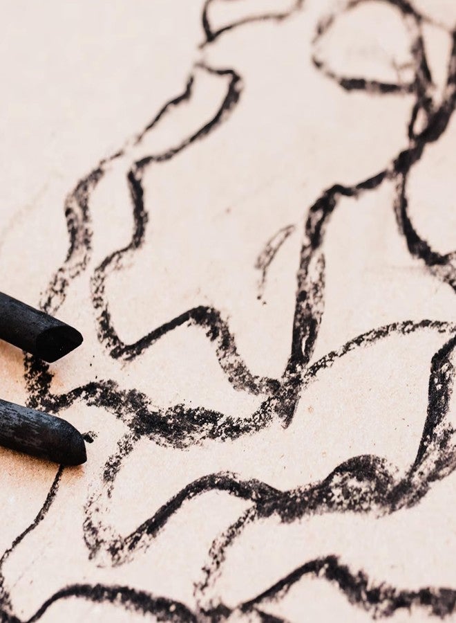 Pro Art Drawing Pastel 2 Per Card, Black B - Image 3