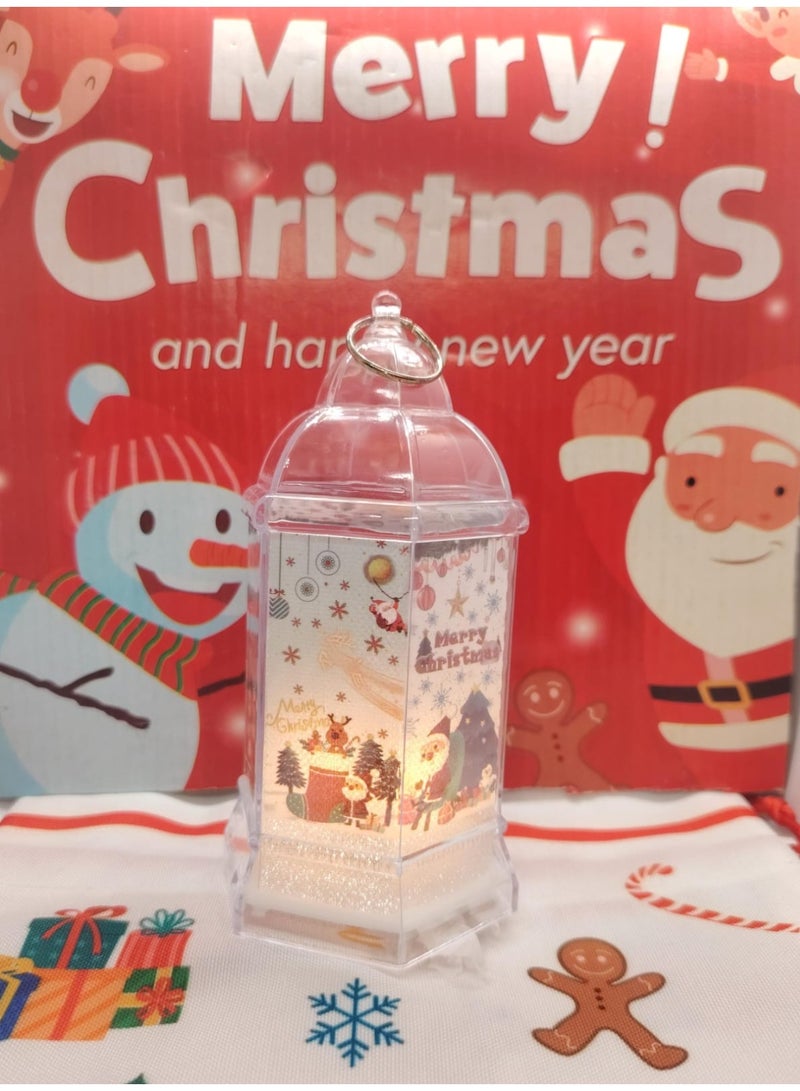 Christmas Lantern Christmas LED Light Christmas Decoration, LED Hanging Light, 12cm Yellow, 2 pieces - Image 2