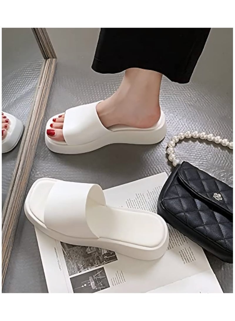 Chunky Platform Eva Slippers Trendy Women Sandals - Image 1