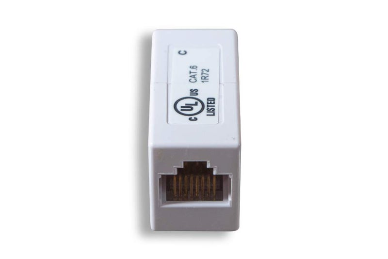 Cablelera Inline Coupler Cat6, Female RJ45 to Female RJ45, White Color (ZNWN2766-WH) - Image 4