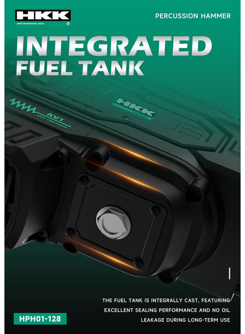 HKK 1800W Heavy-Duty Percussion Hammer – Electric Hammer Drill for Concrete, Brick & Stone High-Power Breaker Tool for Construction & Renovation - Image 4