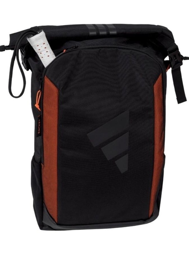 Adidas Multigame Black/Orange 3.4 Backpack Padel Bag - Image 4