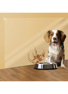 Clear Wall Protector Contact Paper, Wall Protector Sheets For Painted Wall, Self Adhesive Removable Wallpaper For Protect Furniture, Chair Back, Wall Behind Pet Food Bowl, Bin, Mop, Sink 32.8Ft