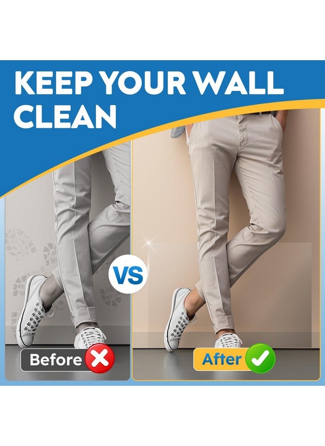 Loiion - Clear Wall Protector Contact Paper, Wall Protector Sheets For Painted Wall, Self Adhesive Removable Wallpaper For Protect Furniture, Chair Back, Wall Behind Pet Food Bowl, Bin, Mop, Sink 32.8Ft - Image 1