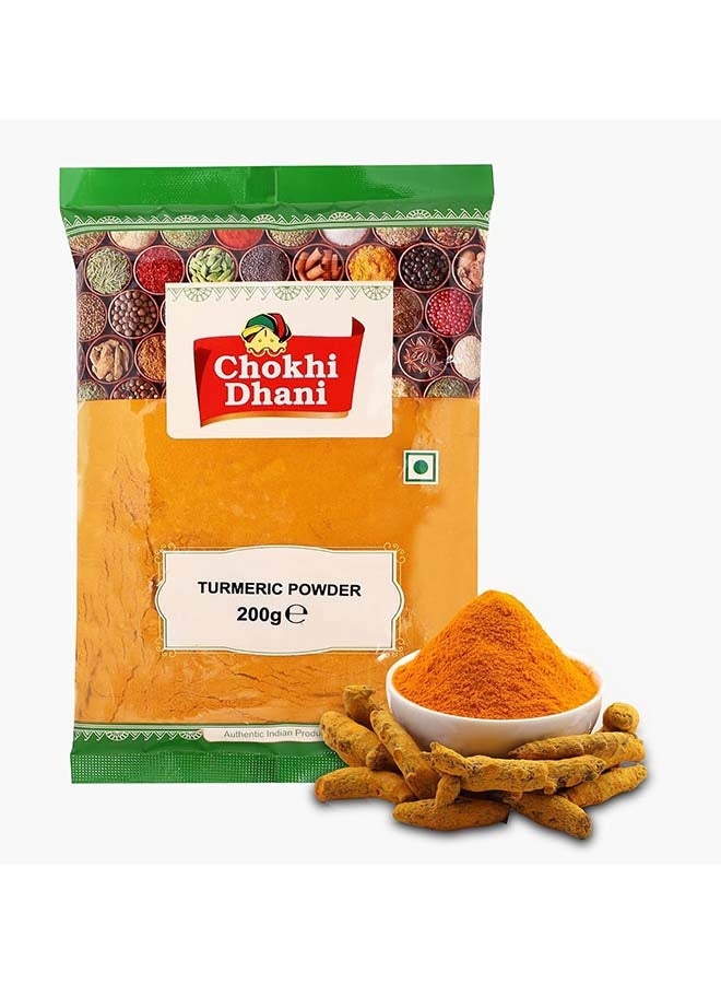 Chokhi Dhani مسحوق الكركم 100 جرام | كركم طبيعي للطهي اليومي والعافية | - Image 1