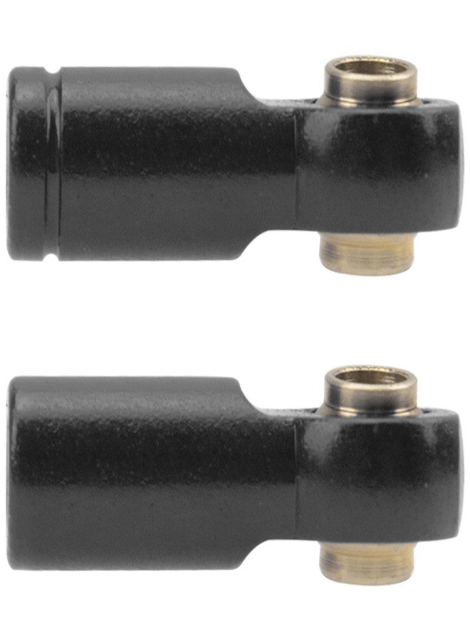 Vgoohobby 10Pack Vgoohobby Aluminum CW CCW M3 Link Rod Tie Rod End Ball Head Joint Holder 20mm Compatible with Axial Redcat HSP Traxxas HPI 1/10 RC Car Truck DIY Robot Boat Airplane (Black) - Image 4