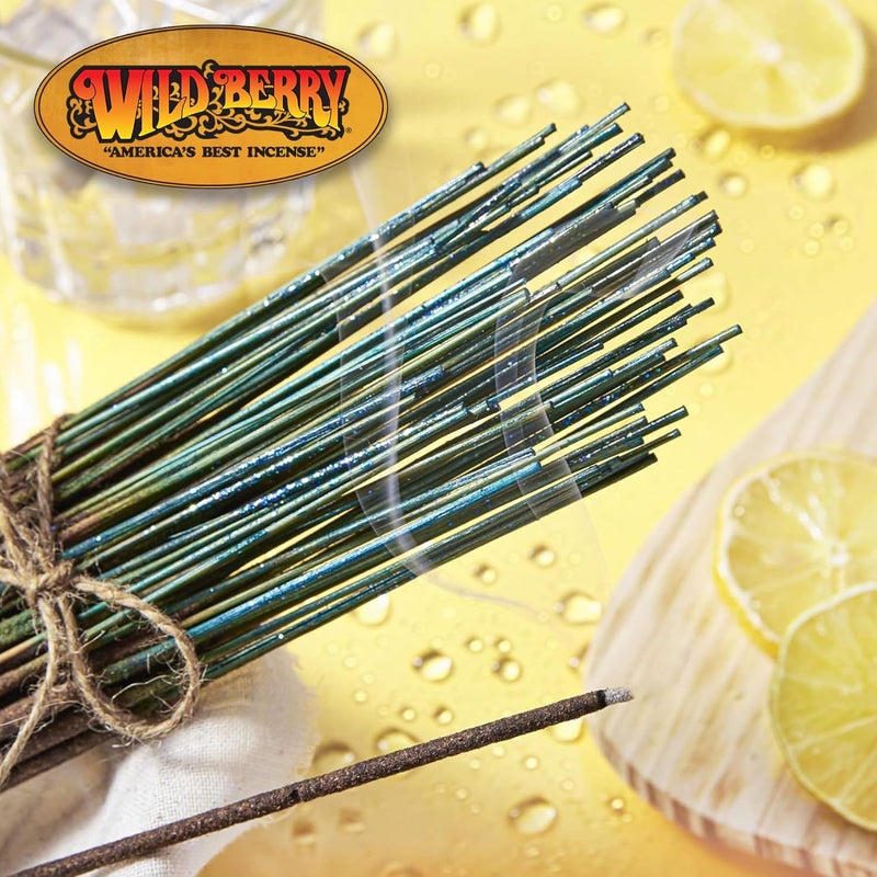 Wild Berry Fizzy Pop Incense Sticks - Effervescent Citrus and Lemon Lime Soda Fragrance - Hand Dipped in the USA (100 Count) - Image 2