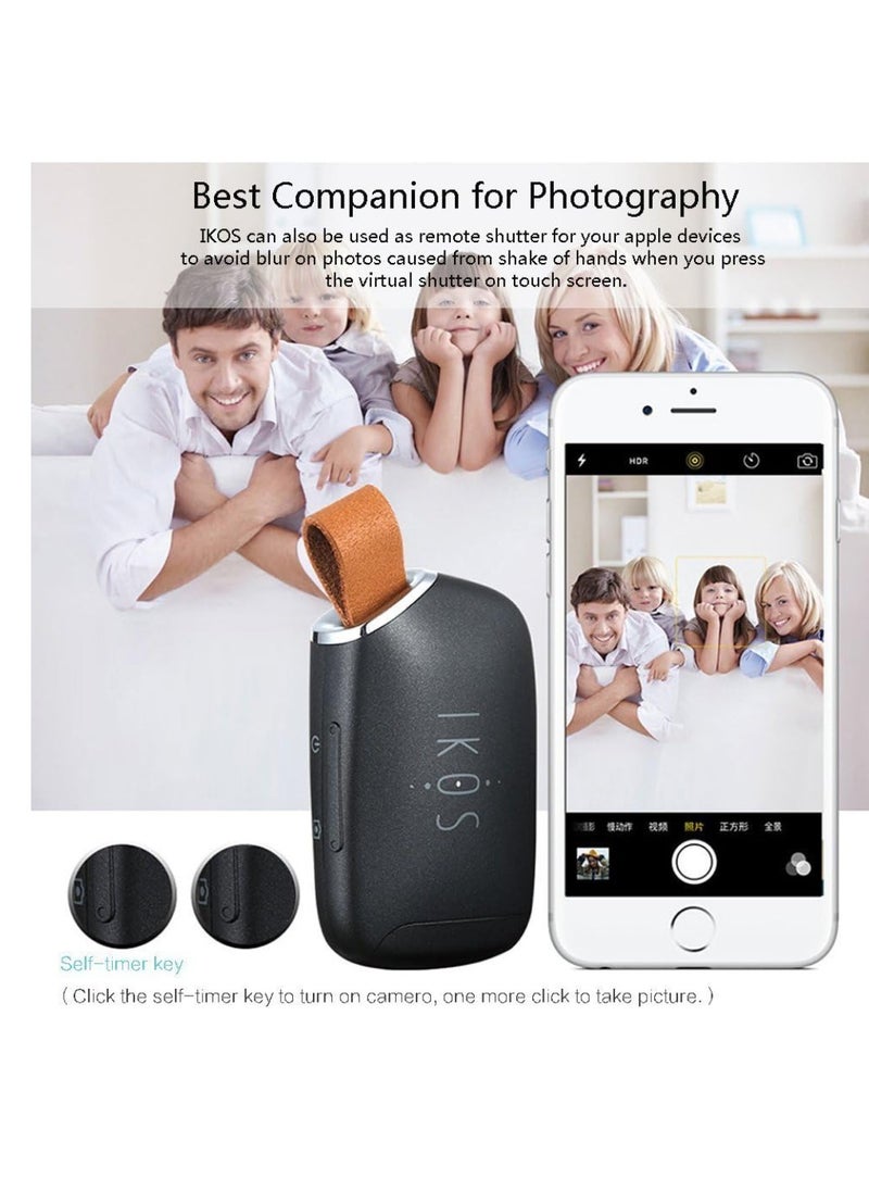 IKOS - Bluetooth Dual SIM Adapter Compatible With Apple iPad iPod iOS System, High Stably, Realize 2 SIM Cards Active in 1 iPhone, For Phone Calls And SMS, Wireless Dual SIM Case K1S - Image 1