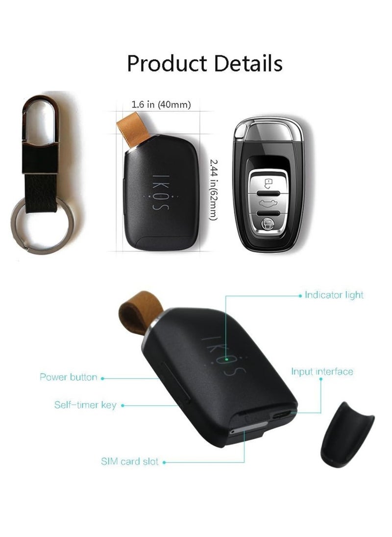IKOS - Bluetooth Dual SIM Adapter Compatible With Apple iPad iPod iOS System, High Stably, Realize 2 SIM Cards Active in 1 iPhone, For Phone Calls And SMS, Wireless Dual SIM Case K1S - Image 1