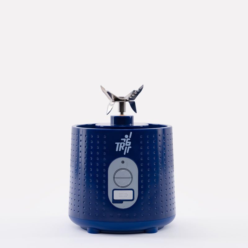 TR6 Blendmate Comfort Portable Blender for Smoothies Protein Shakes Ice Crushing 380ML Capacity Tritan Material 4000mAh Battery USBC Port and Sipper Lid Blue - Image 3