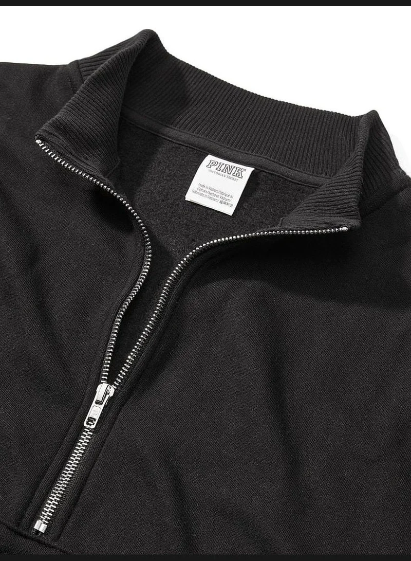 Victoria's Secret Premium Fleece Half-Zip Sweatshirt