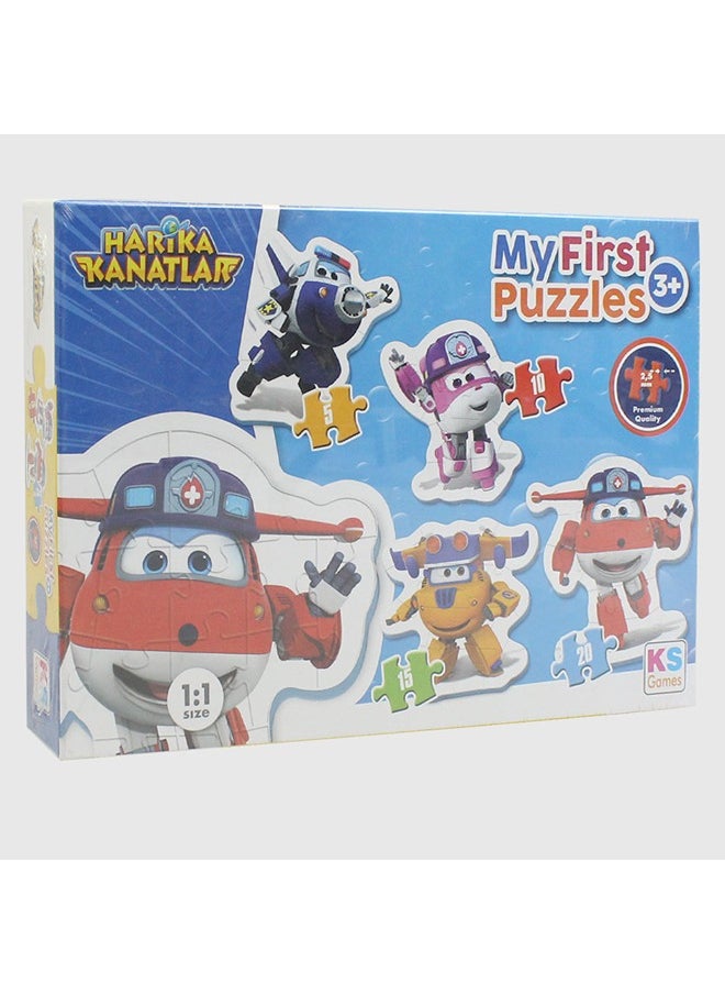 KS Games 4 In 1 Super Wings First Puzzle  - Image 1