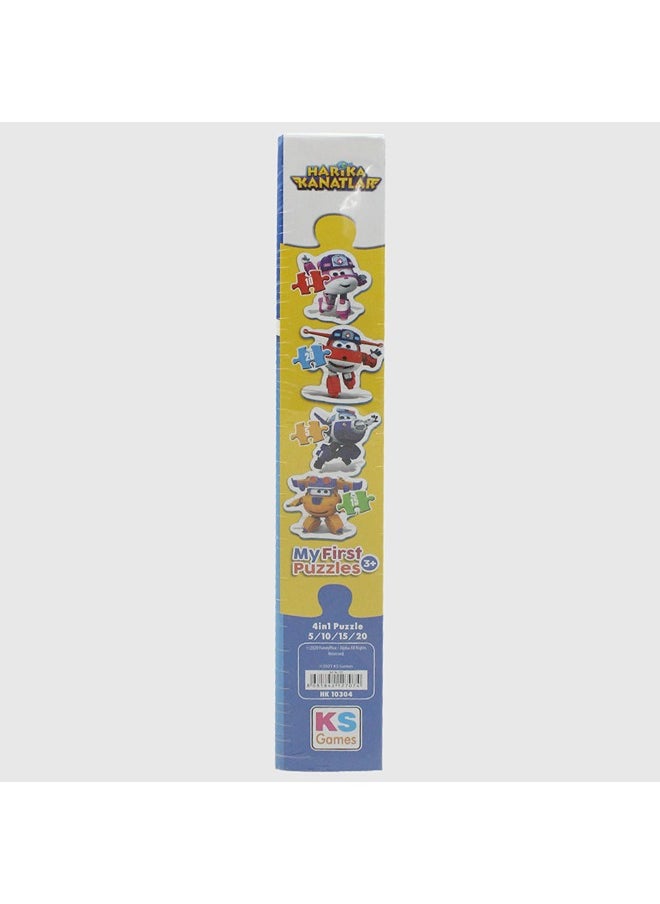 KS Games 4 In 1 Super Wings First Puzzle  - Image 3