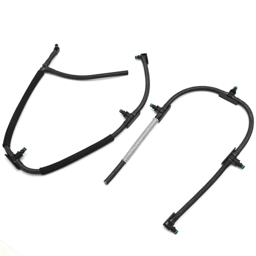 Saihisday 97328733 Fuel Injector Return Line Kit Left and Right Replacement for Chevrolet Silverado 3500 Classic V8 403 66L 6599cc 2007 Replaces 0928400552 - Image 3