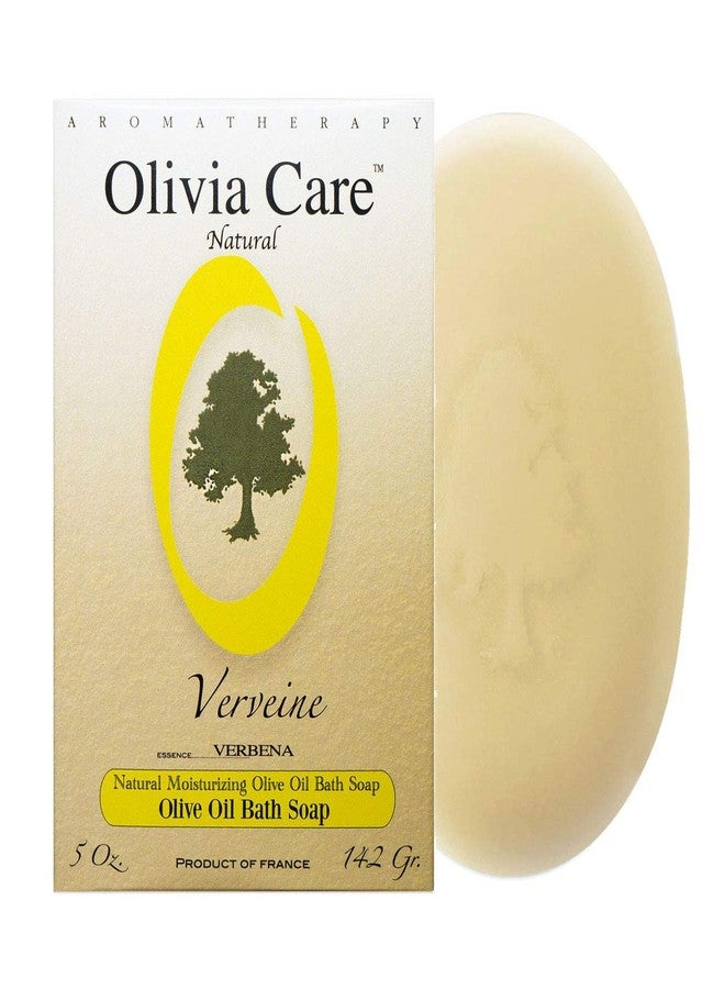 Olivia Care Verbena Bar Soap - Natural, Organic, Vegan - For Face, Hands & Body. Cold-Pressed Triple -Milled. Hydrating, Moisturizing. Rich in Calcium & Vitamins - 5 OZ - Image 2