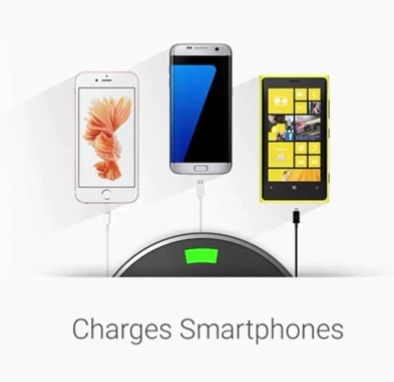 Ice Arc Star Floating Speaker | Bluetooth and NFC | Smartphone Charger | 360Â° Sound - Image 4