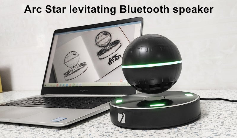 Ice Arc Star Floating Speaker | Bluetooth and NFC | Smartphone Charger | 360Â° Sound - Image 3