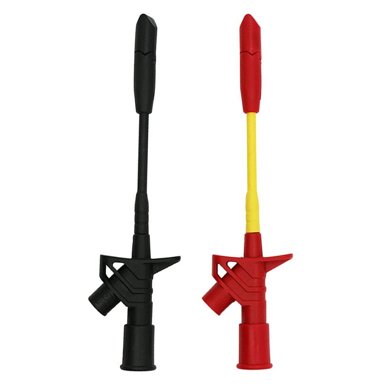 Heavy Duty Insulation Piercing Test Clips 2pcs Non Destructive Automotive Wire Testing Probes - Image 2