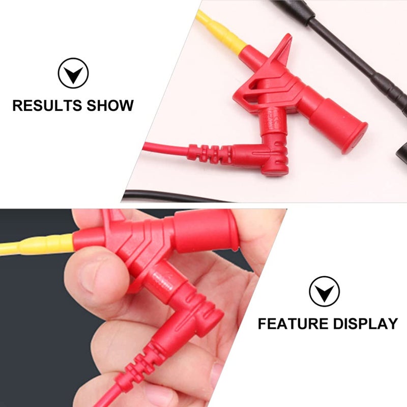 Heavy Duty Insulation Piercing Test Clips 2pcs Non Destructive Automotive Wire Testing Probes - Image 3