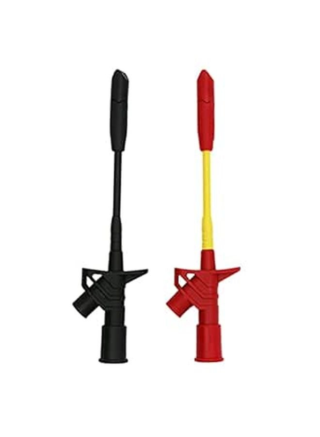 Heavy Duty Insulation Piercing Test Clips 2pcs Non Destructive Automotive Wire Testing Probes - Image 1