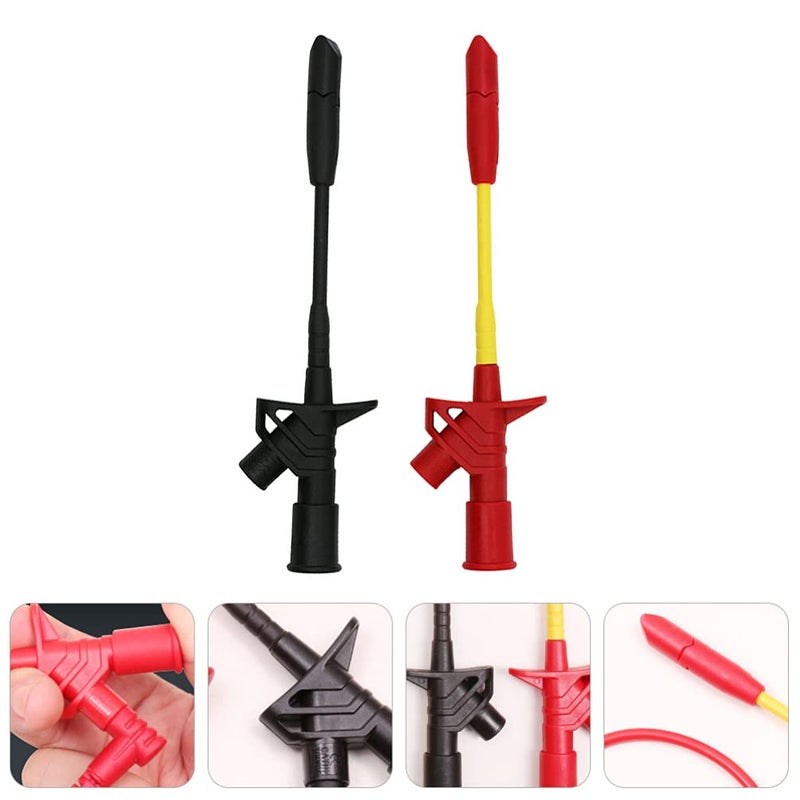 Heavy Duty Insulation Piercing Test Clips 2pcs Non Destructive Automotive Wire Testing Probes - Image 4