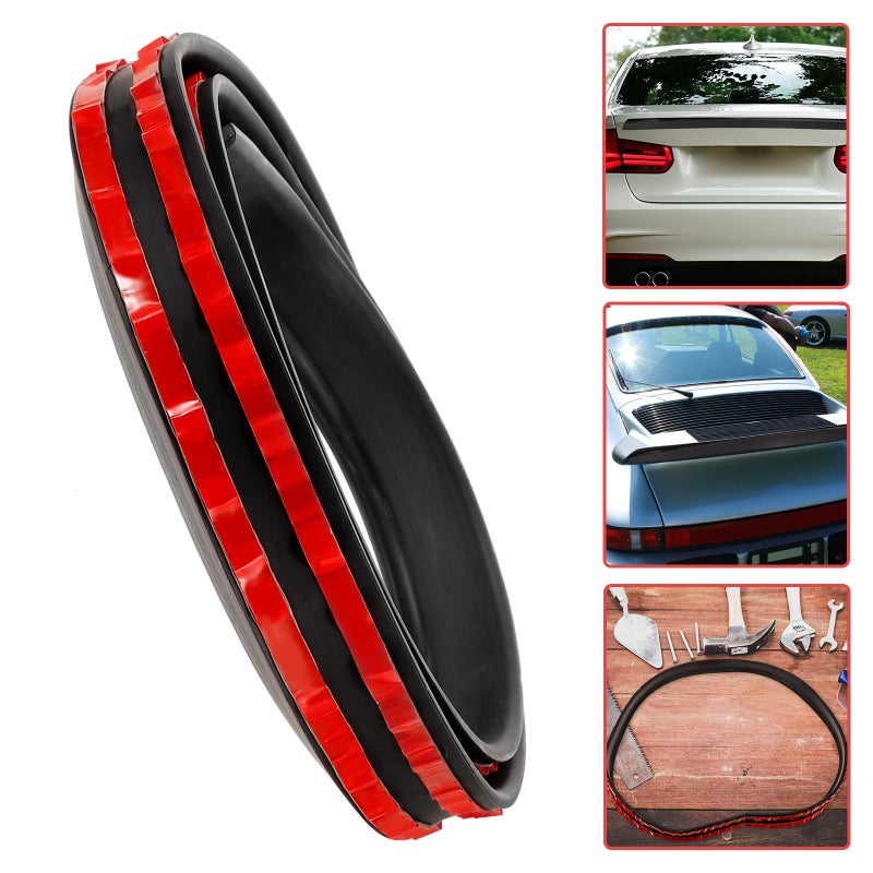 🚗 جناح سبويلر عالمي للسيارات لتحسين الديناميكا الهوائية سهل التركيب بدون تلف - Image 5