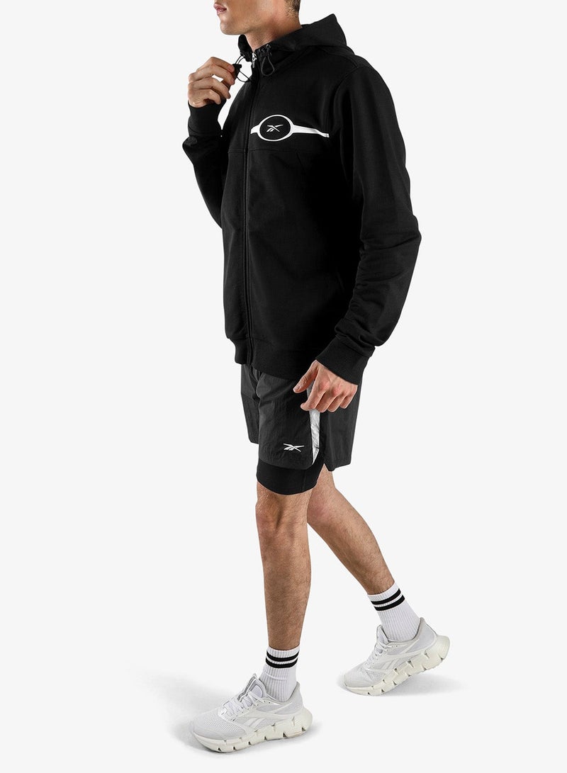 Reebok Athlete Flex Full Zip Hoodie - Image 4