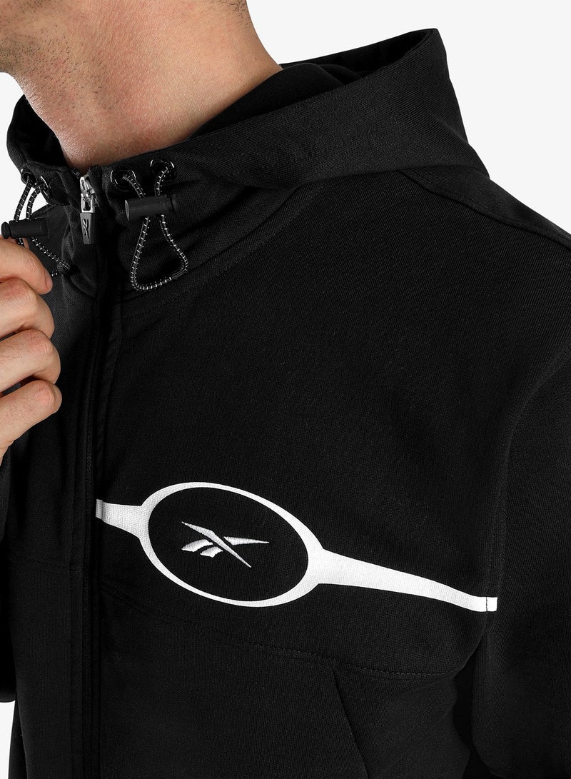 Reebok Athlete Flex Full Zip Hoodie - Image 3