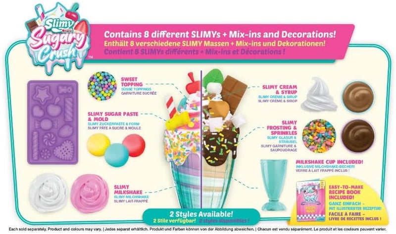 Slimy Sugary Crush™ DIY ASMR Ice Cream Series 1 Milkshake Maker Set, 2 Assortments to Collect, Safe Non-Toxic, BPA & Gluten Free - Image 3