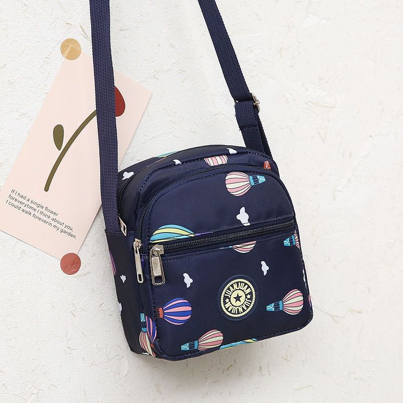 Spring Bag Fabric Crossbody Bag Coin Purse Mini Small Crossbody Bag Women'S Mobile Phone Bag Four Pull Small Handbag Women'S Bag - Image 2