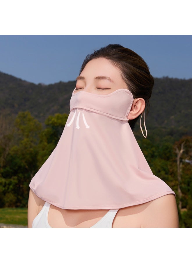 Generic Balaclava Neck Gaiter with Ear Sun Protection Loops Scarf Sport Face Scarf Mask Bandana UPF 50+ Face Covers Breathable Reusable - Image 2