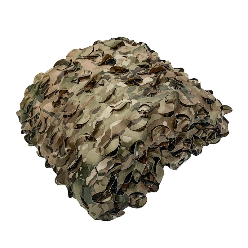 GRVCN Camo Netting Camouflage Net, Bulk Roll Sunshade Mesh Nets for Hunting Blind Shooting Military Theme Party Decorations - Image 5