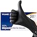 YKANG Black Nitrile GlovesDisposable Gloves Latex Free 100 PCSCooking GlovesFood PrepBBQHousehold Cleaning GlovesLarge - Image 1