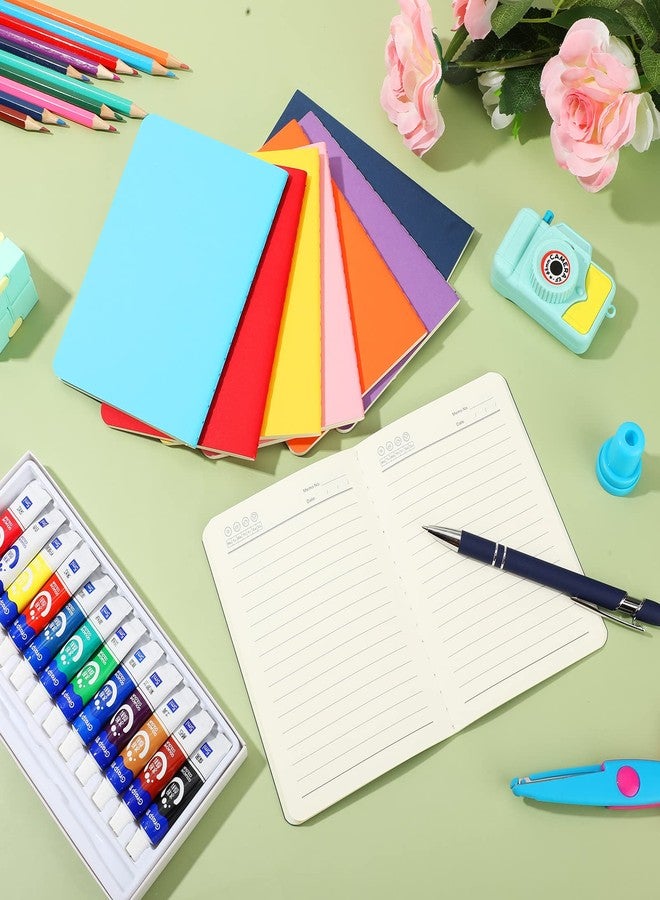 Epakh 80 Pack Mini Notebooks, Colorful Journals Notebooks Small Pocket Notebook Set, Mini Journal Memo Notepads for Office Supplies, School Supplies, 4.0 x 5.5 Inch, 24 Sheets/ 48 Pages, 16 Lines - Image 4