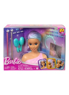 Barbie Styling Head and Accessories Pastel Hair