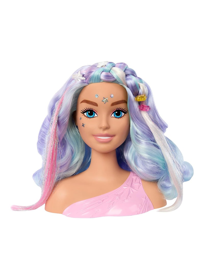 Barbie - Barbie Styling Head and Accessories Pastel Hair - Image 1