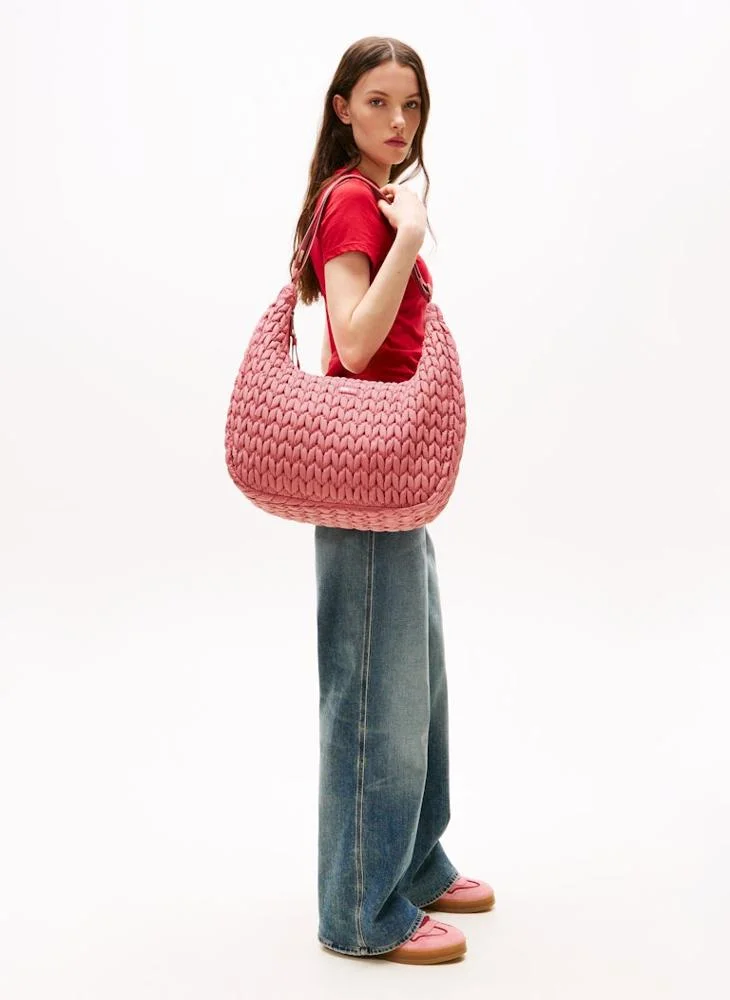تومي جينز Logo Quilted Crossbody Bag