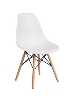 Mahmayi كرسي طعام بلاستيكي من Mahmayi Ultimate Eames Style DSW - أبيض  - Image 1