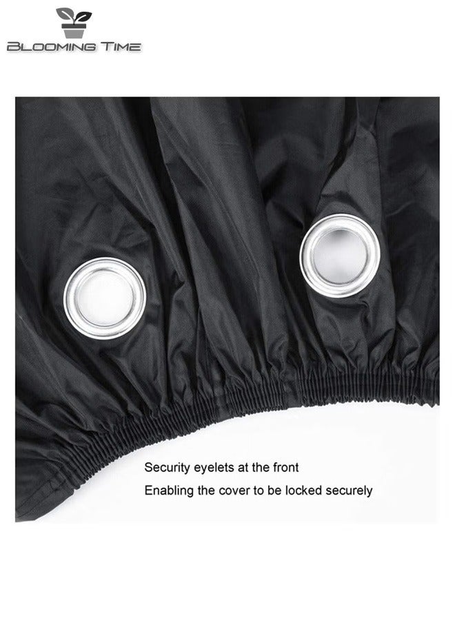 BLOOMING TIME Waterproof bike cover for all occasions black 190x65x98CM  - Image 3