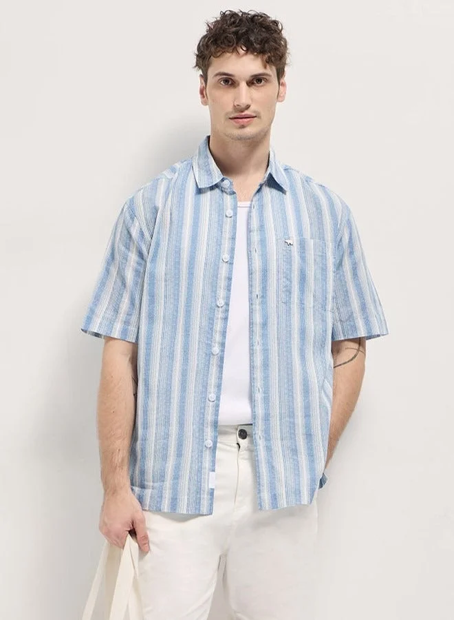 Men's Shirt for Casual and Formal Wear | Classic Button-Down Style for Office, Daily Use, Travel, Events & All-Season Outfits | Versatile & Stylish Wardrobe Essential for Every Occasion