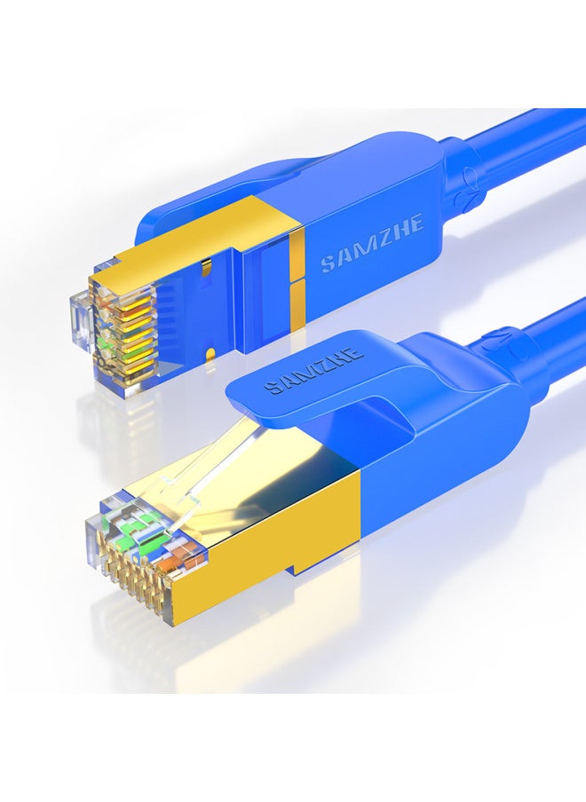 Generic Yamazawa Class 7 Pure Oxygen-Free Copper Shielded Network Cable Home Network Cable Twisted Pair 0.5-50 M CAT-701H/L-Color:Black CAT-701H Series-Line Length:1 M  - Image 5