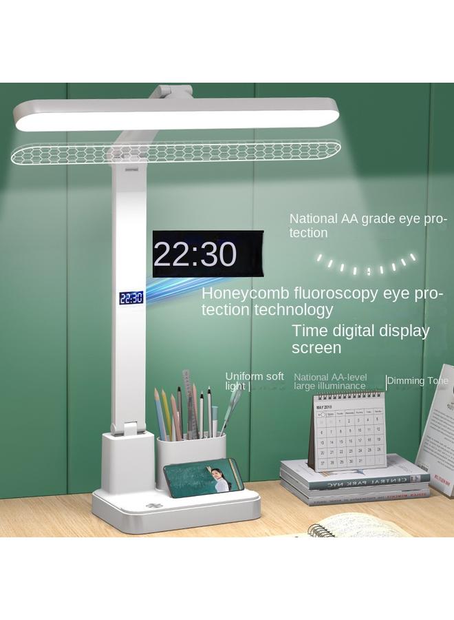 Bluejw Intelligent Digital Display Desk Lamp Eye Protection Study Student Dormitory Eyesight Protection Children Do Homework Bedroom Bedside Reading Lamp - Image 2