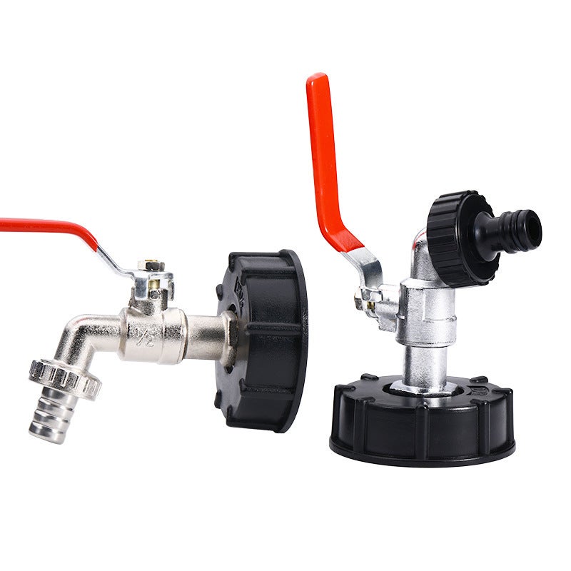 Ton Barrel Fittings Ton Barrel Connector Ibc Ton Barrel Brass Nozzle 1/2 Inch Nipple Faucet Connector 3/4 Alloy - Image 5