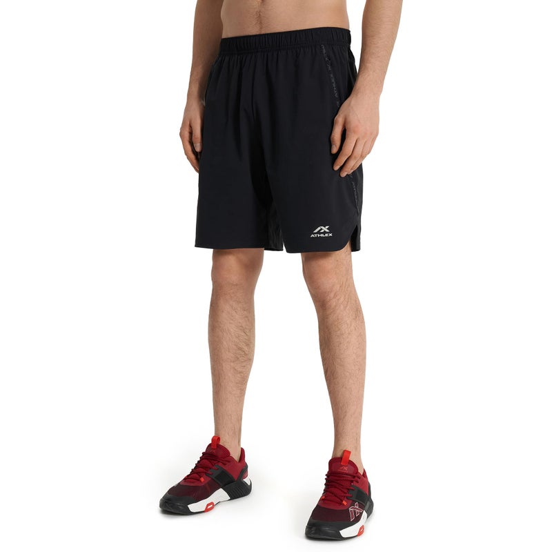 Athlex Men's 2-Pack Combat 9 Training Shorts – Loose Fit with ATANTIODOR Odor Control, Adjustable Waistband & Durable Nylon for Gym - Image 3