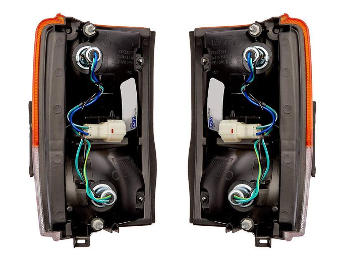 Depo For Corner Signal Light 1995-2006 Npr Nqr W Series Truck With Bulb Pair Set - Image 5