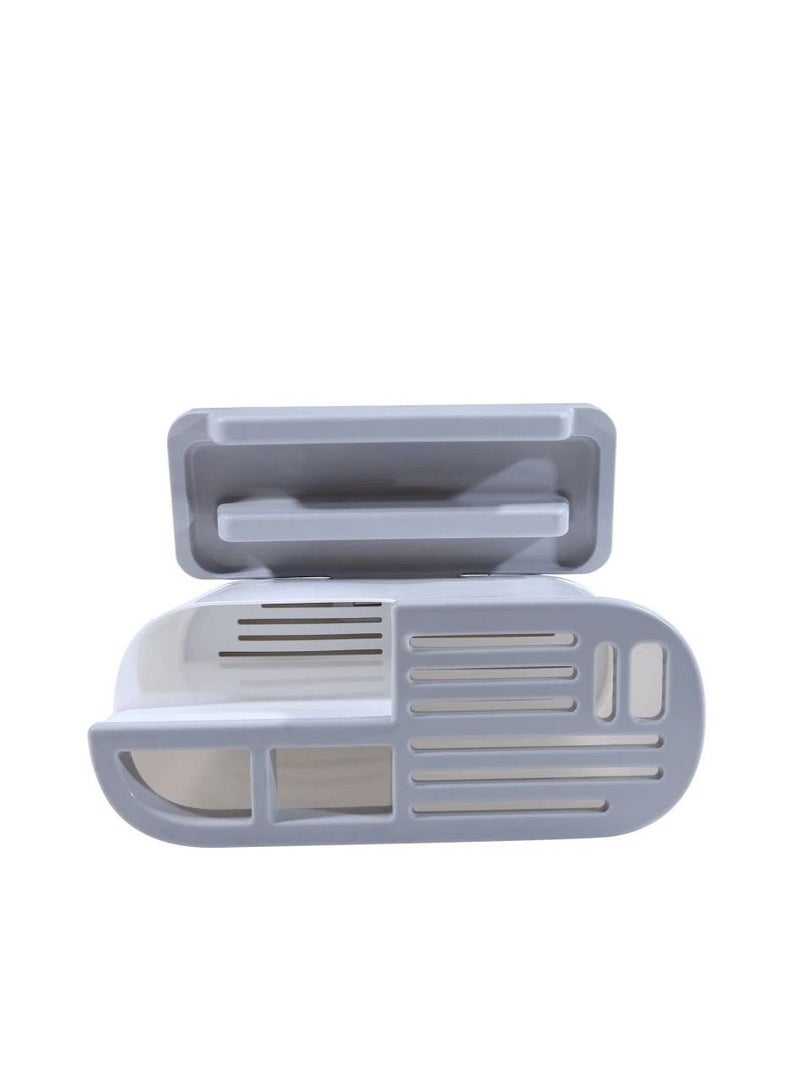 DARIYAH Multi Function Pot Cover Cutting Board Knife Block Storage Holder Cutlery Box Scissor Kitchen Organizer XQ-025 - Image 4